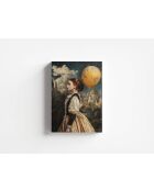 Peinture décorative sur toile 70 x 100 cm