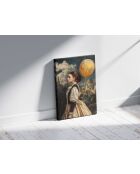 Peinture décorative sur toile 70 x 100 cm