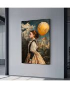 Peinture décorative sur toile 70 x 100 cm