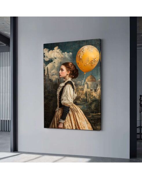 Peinture décorative sur toile 70 x 100 cm