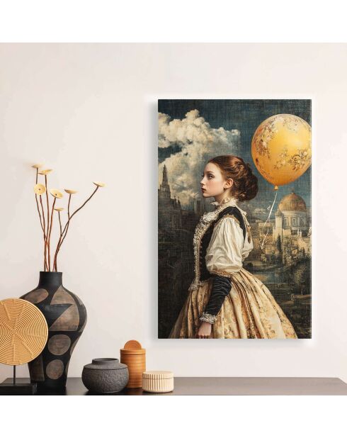 Peinture décorative sur toile 70 x 100 cm