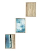 Tableau décoratif encadré en MDF (3 pièces) 35 x 50 cm