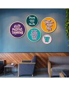 Tableau décoratif encadré en MDF (5 pièces)