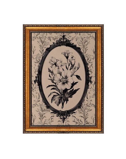 Tableau décoratif sur toile encadrée  70 x 100 cm