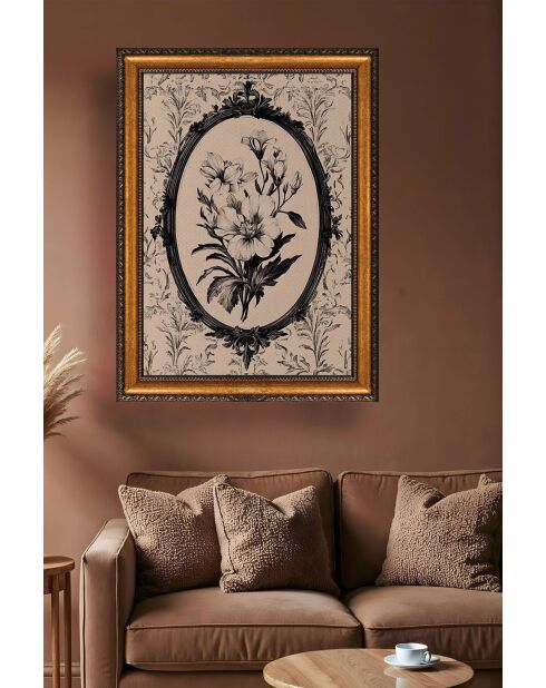 Tableau décoratif sur toile encadrée  70 x 100 cm