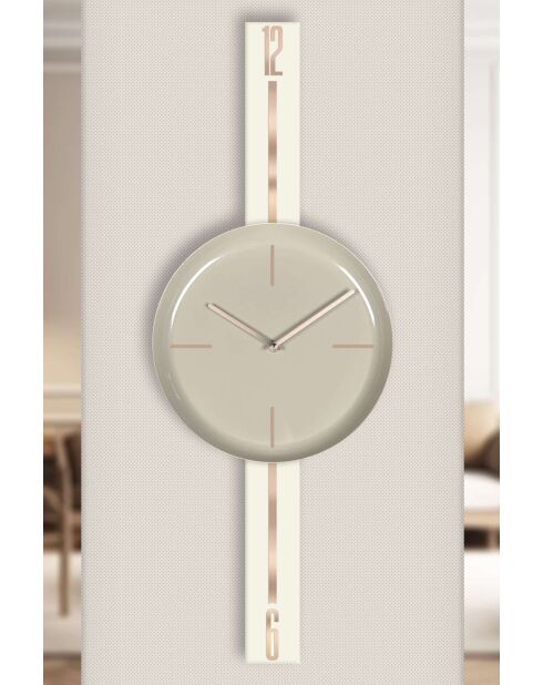Horloge murale décorative 30 x 80 cm