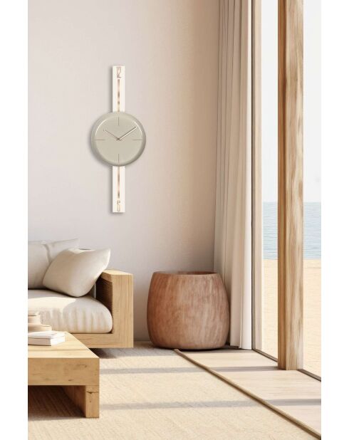 Horloge murale décorative 30 x 80 cm