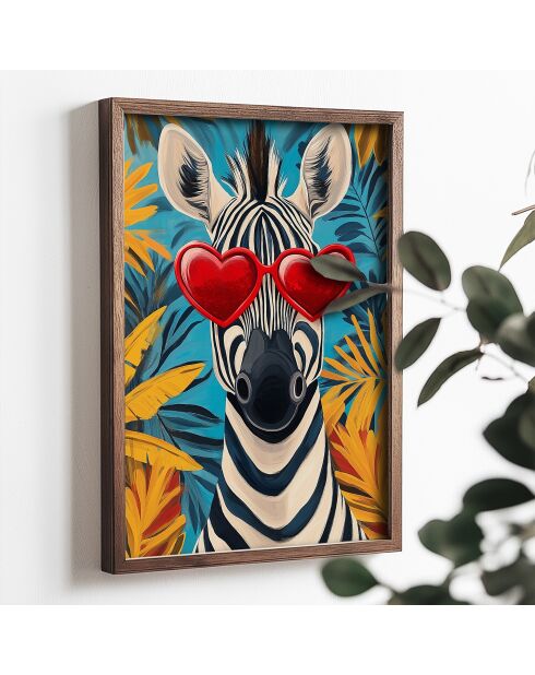 Tableau décoratif encadré en MDF 35 x 47 x 2 cm