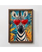 Pannello decorativo in MDF con cornice 35 x 47 x 2 cm