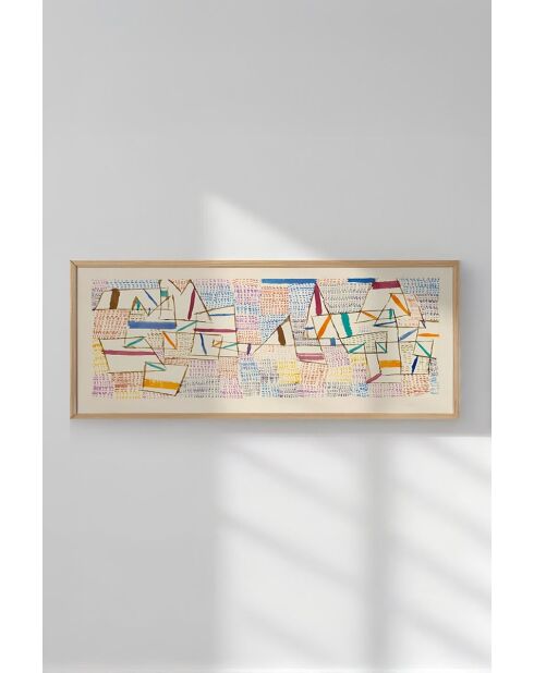 Tableau encadré décoratif 33 x 70 cm