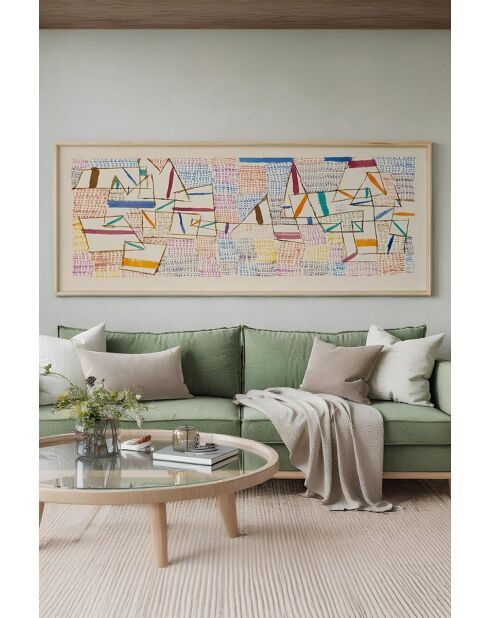 Tableau encadré décoratif 33 x 70 cm