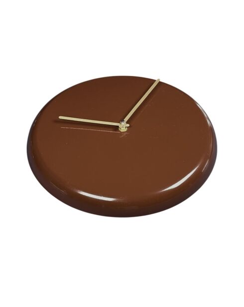 Horloge murale décorative en métal  30 x 30 cm