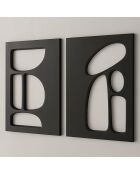 Tableau décoratif en MDF (2 pièces) 50 x 70 cm