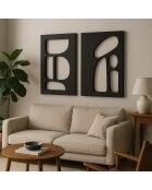 Tableau décoratif en MDF (2 pièces) 50 x 70 cm