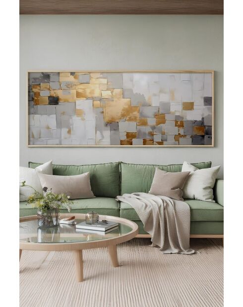 Tableau encadré décoratif 33 x 70 cm