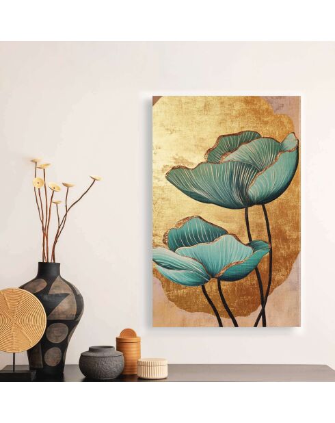 Peinture décorative sur toile 70 x 100 cm