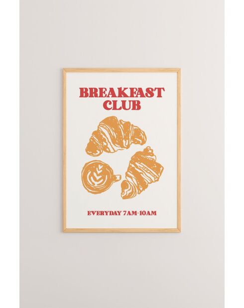 Tableau encadré décoratif 33 x 48 cm