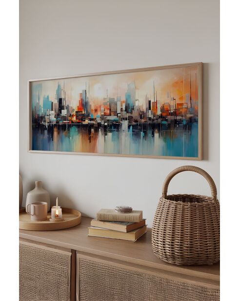 Tableau encadré décoratif 33 x 70 cm