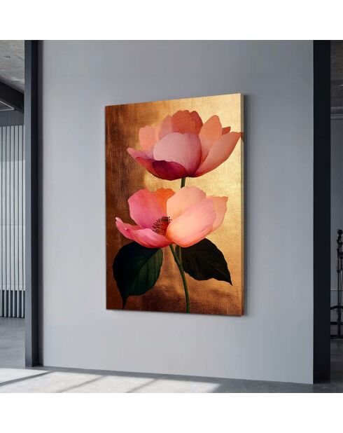 Peinture décorative sur toile 70 x 100 cm