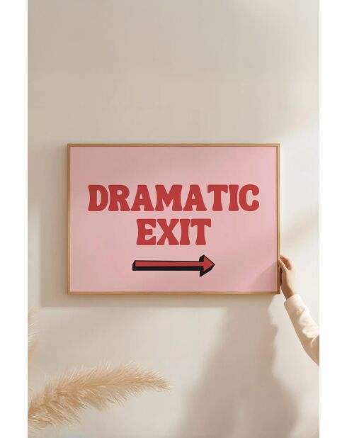 Tableau encadré décoratif 33 x 48 cm