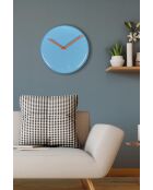 Horloge murale décorative en métal  30 x 30 cm