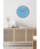 Horloge murale décorative en métal  30 x 30 cm