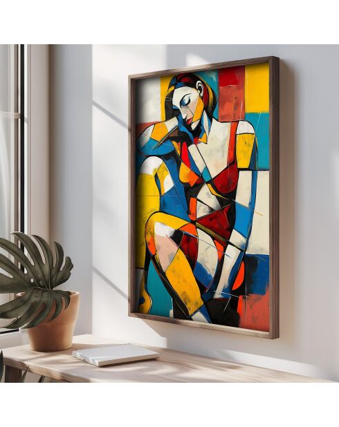 Tableau décoratif encadré en MDF 35 x 47 x 2 cm