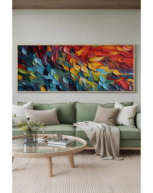 Tableau encadré décoratif 50 x 120 cm