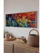 Tableau encadré décoratif 50 x 120 cm