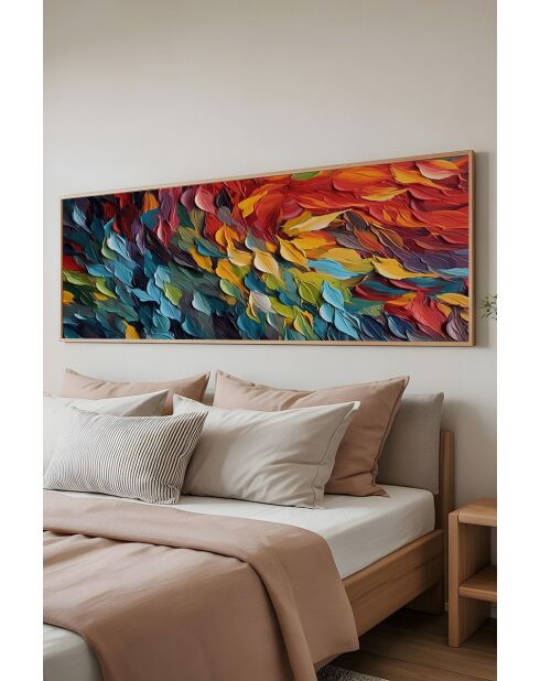 Tableau encadré décoratif 50 x 120 cm