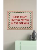 Tableau encadré décoratif 33 x 48 cm