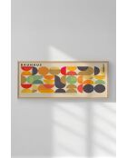 Tableau encadré décoratif 33 x 70 cm