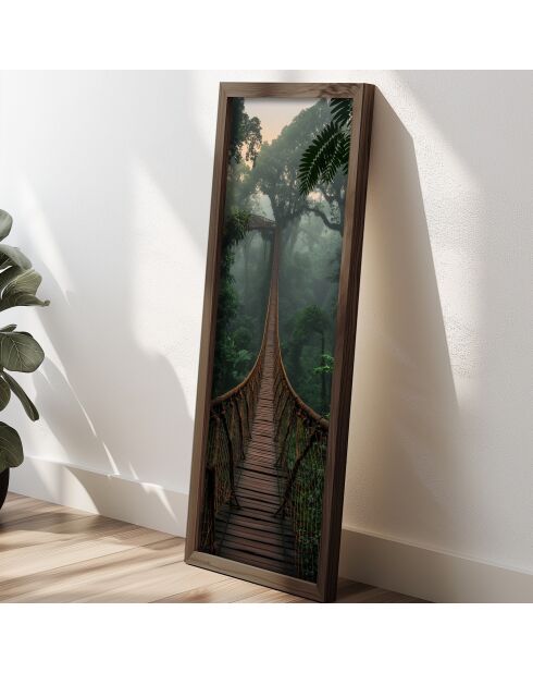 Tableau décoratif encadré en MDF 40 x 120 x 3,5 cm