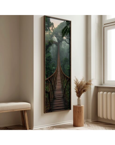 Tableau décoratif encadré en MDF 40 x 120 x 3,5 cm