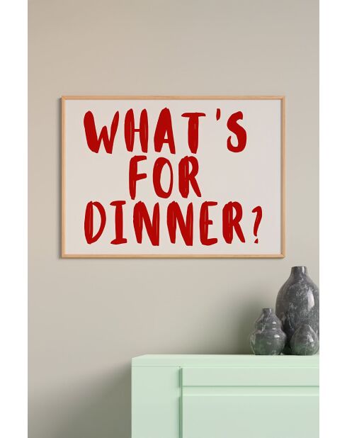 Tableau encadré décoratif 33 x 48 cm