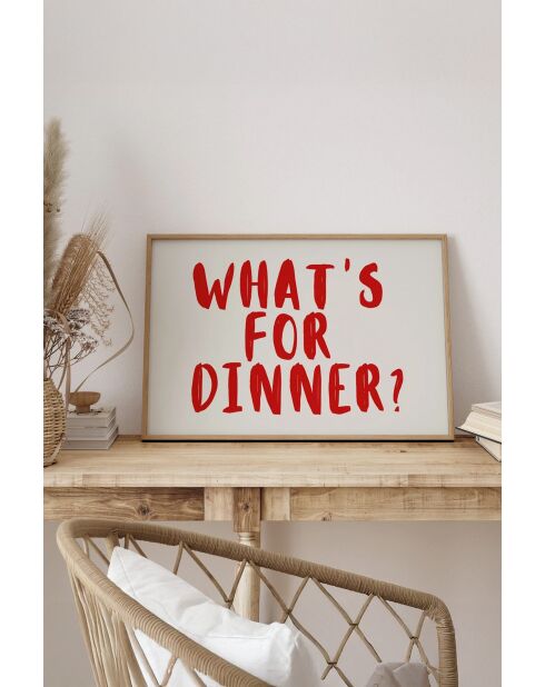 Tableau encadré décoratif 33 x 48 cm