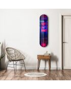 Peinture décorative sur verre trempé  20 x 80 cm