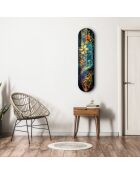 Peinture décorative sur verre trempé  20 x 80 cm