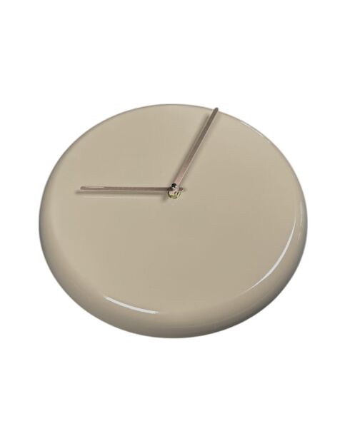 Horloge murale décorative en métal  30 x 30 cm