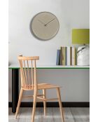 Horloge murale décorative en métal  30 x 30 cm