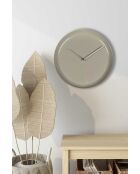 Horloge murale décorative en métal  30 x 30 cm