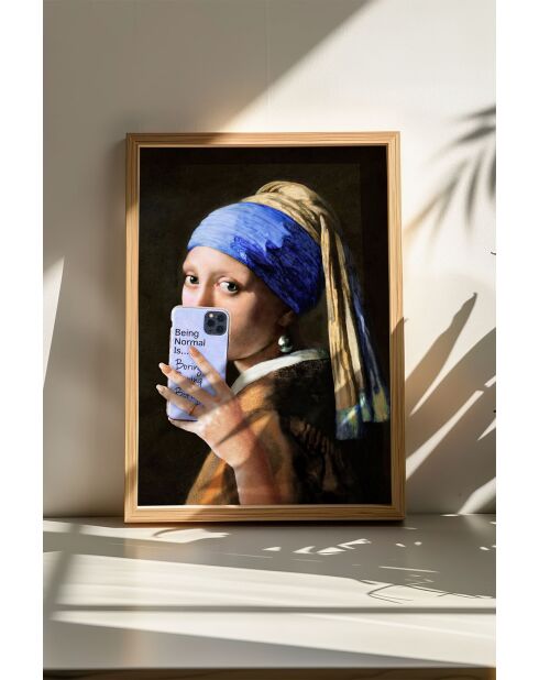 Tableau encadré décoratif 33 x 48 cm