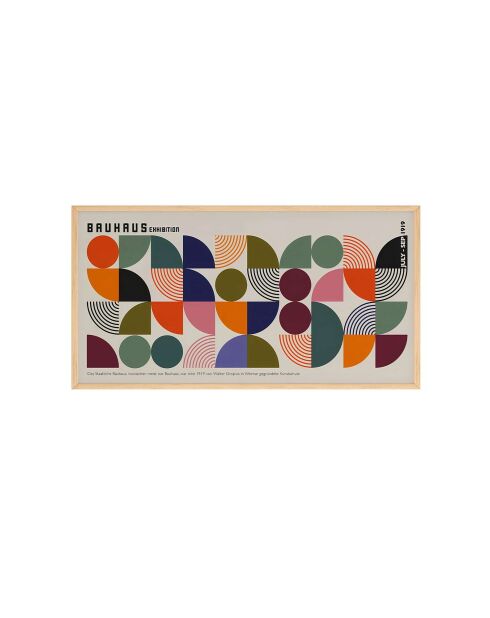 Tableau encadré décoratif 33 x 70 cm