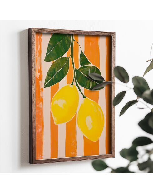 Tableau décoratif encadré en MDF 35 x 47 x 2 cm