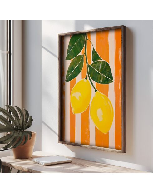 Tableau décoratif encadré en MDF 35 x 47 x 2 cm