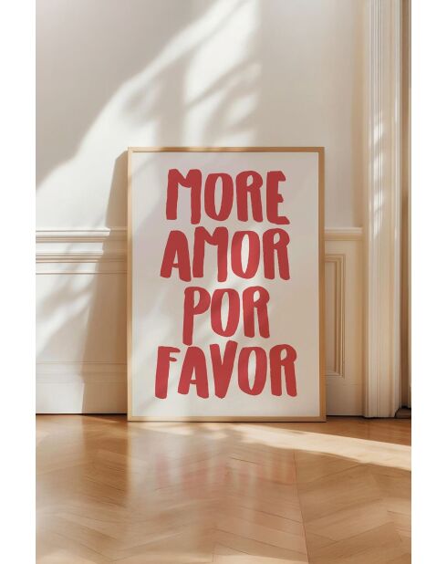 Tableau encadré décoratif 33 x 48 cm