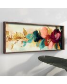 Tableau décoratif encadré en MDF 40 x 120 x 3,5 cm