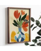 Tableau décoratif encadré en MDF 35 x 47 x 2 cm