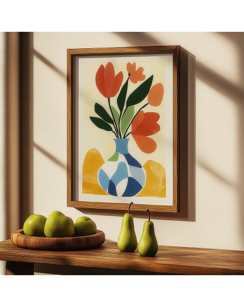 Tableau décoratif encadré en MDF 35 x 47 x 2 cm