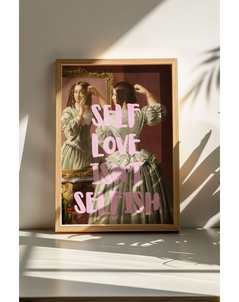 Tableau encadré décoratif 33 x 48 cm